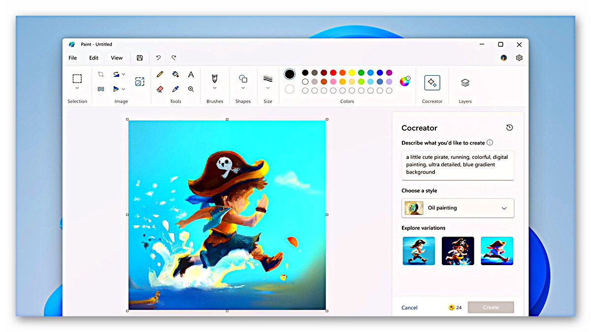 Microsoft Paint, Midjourney benzeri özellik alıyor!