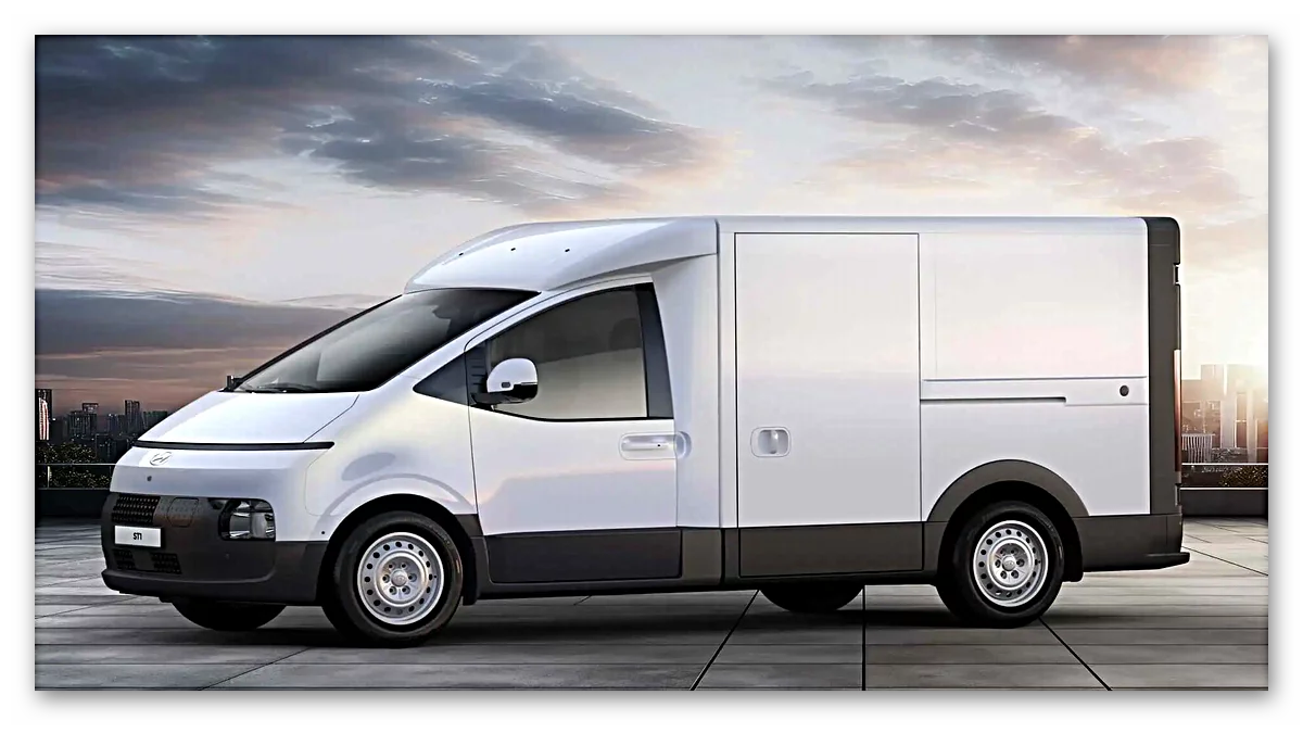 Hyundai’dan Fütüristik Tasarımlı Elektrikli Van: Karşınızda ST1!