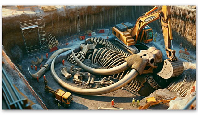 50 bin yıllık mamut ve kılıç dişli kaplan fosilleri hayret uyandırdı!