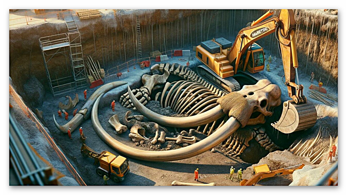 50 bin yıllık mamut ve kılıç dişli kaplan fosilleri hayret uyandırdı!