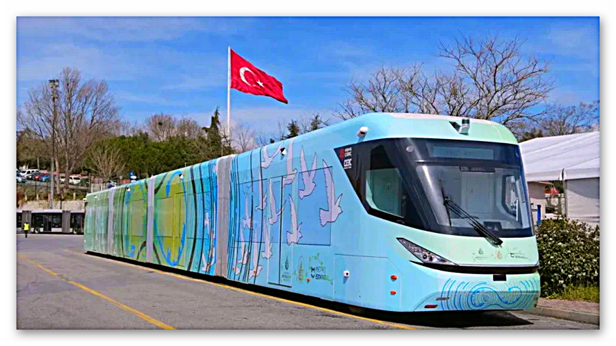 İstanbul’da Elektrikli Metrobüsler Test Sürüşlerine Başladı [Video]