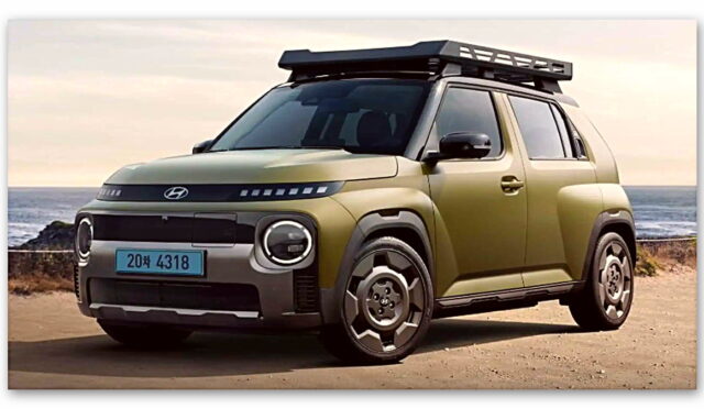 Hyundai Hem Sevimli Hem Araziye Uygun Yeni Arabasını Tanıttı: Casper Electric Cross