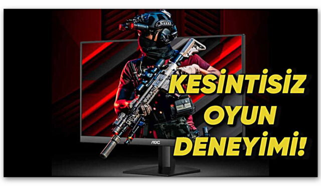 Yeni AOC Oyuncu Monitörü Tanıtıldı: İşte Tüm Merak Edilenler
