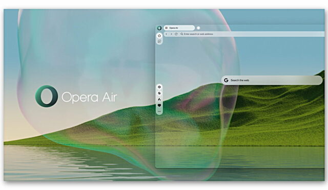 Opera, Sağlığını Önemseyenlerin Favorisi Olacak Yeni Tarayıcısı “Opera Air”ı Duyurdu