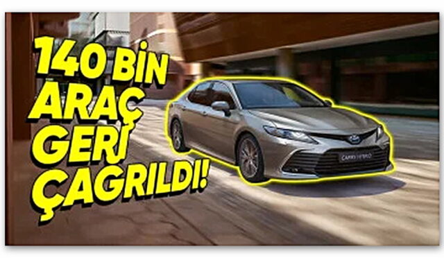 Toyota Sahipleri Dikkat: 140 Bin Araçta Güvenlik Alarmı!