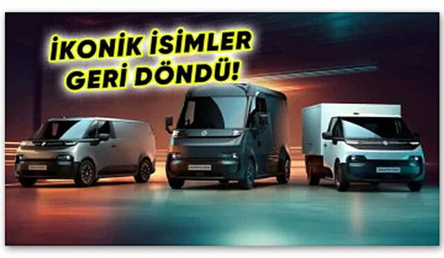 Renault, “Elon Musk mı Tasarladı Bunu?” Dedirten Fütüristik Görünümlü Elektrikli Hafif Ticari Araçlarını Tanıttı