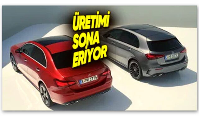 Mercedes A Serisi ve B Serisi Otomobillerin Üretimi Sonlandırılıyor
