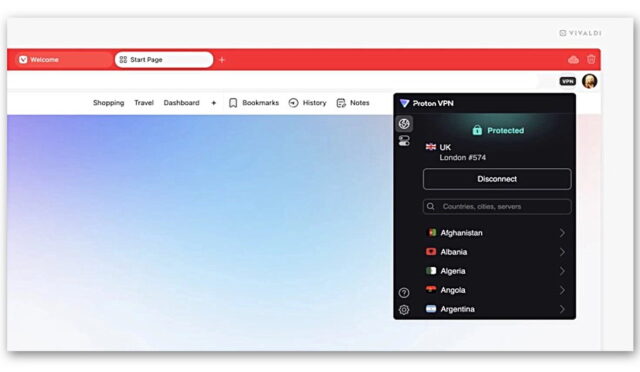 Vivaldi tarayıcıya ücretsiz VPN dahil edildi