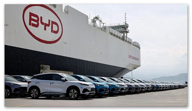BYD, Türkiye’ye 7 bin yeni araç getirdi!