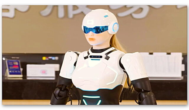 Yeni insansı robotunu Chery, görücüye çıkardı!
