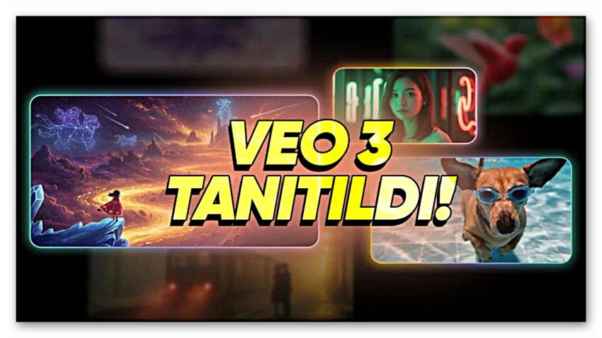 Google Dünyanın En İyi Video Üretme Aracı Veo 3’ü Tanıttı: Artık Sesli Videolar Üretilebiliyor!