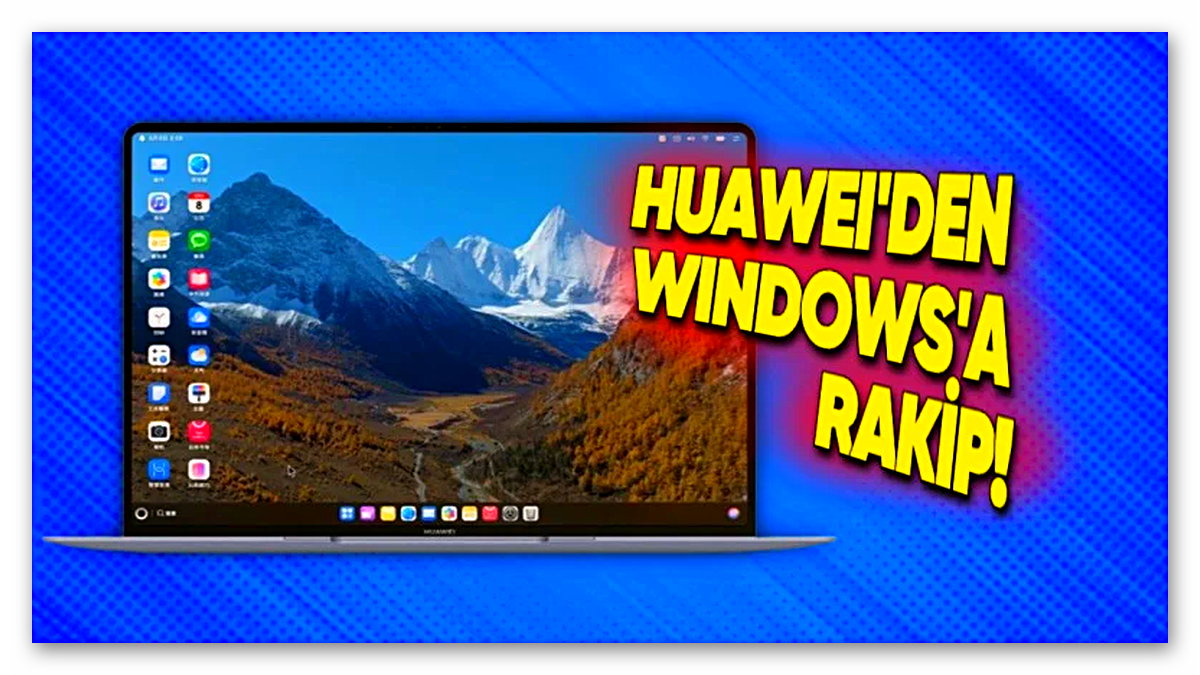 Huawei Bilgisayarlar İçin HarmonyOS İşletim Sistemini Duyurdu