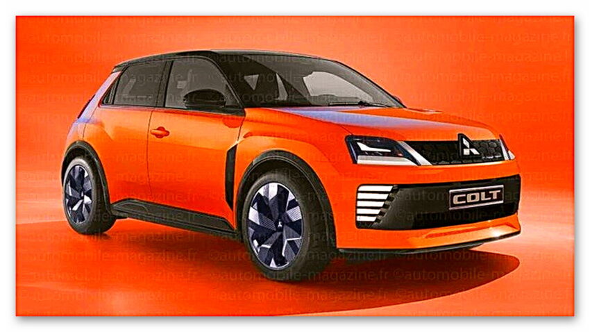 Yeni nesil Mitsubishi Colt, Renault 5 altyapısıyla elektriklenecek
