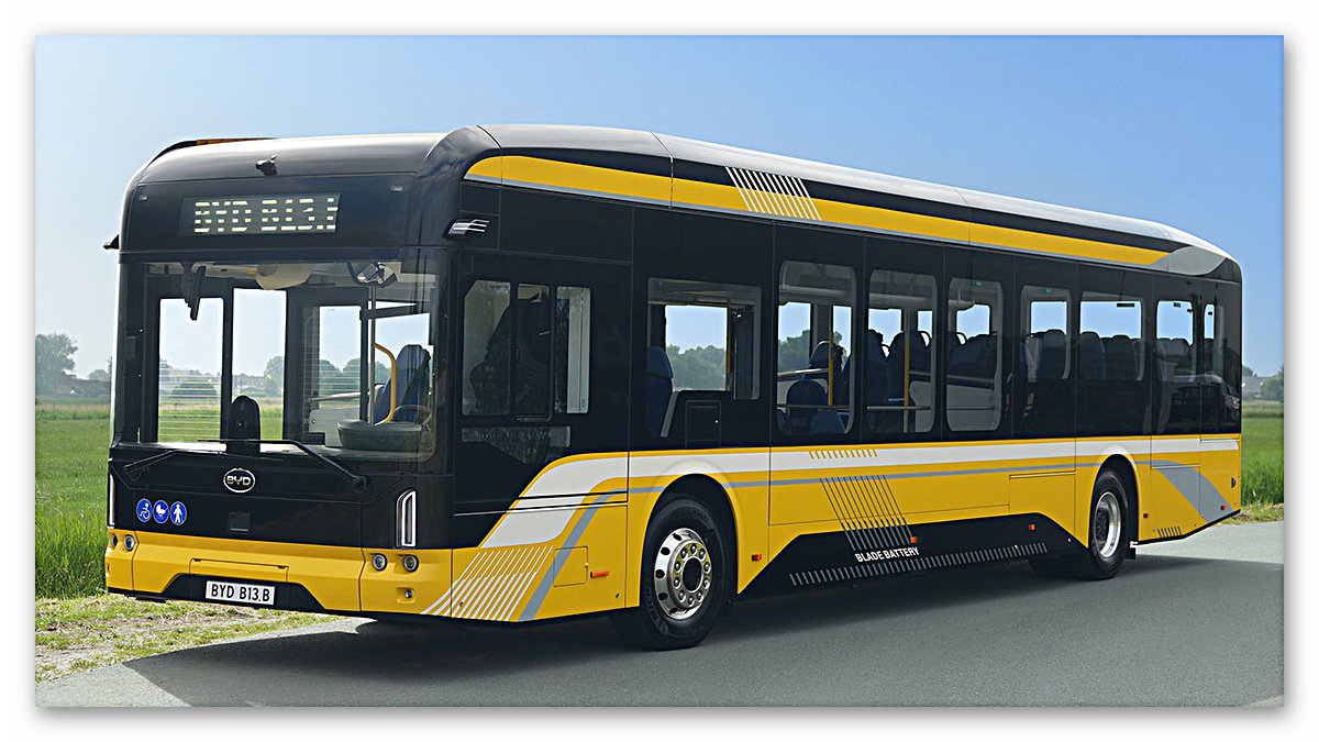 BYD, Devasa Menziliyle Şehirler Arası Yolculukların Kurallarını Değiştirecek Yeni Otobüsü B13.byi Tanıttı