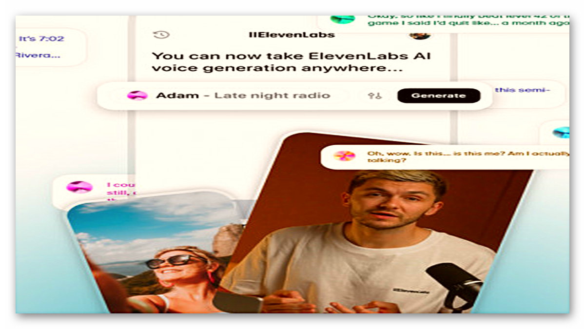 ElevenLabs, Metinden Ses Üreten Yapay Zekâsını Mobil Uygulamasını Yayınladı