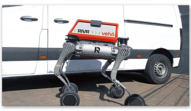 Robot köpekler, paket teslimatına başladı!