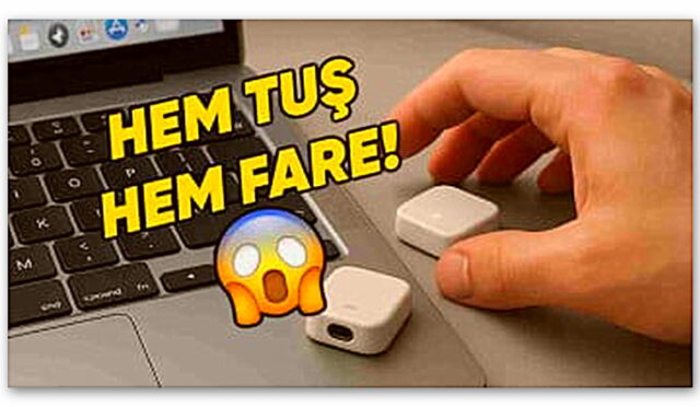 Apple Şimdi de Klavye Tuşundan Fare Yapıyor İşte Şaşırtan Yeni Tasarım