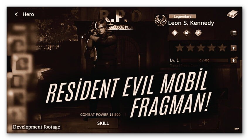 Resident Evil Serisinin Mobil Oyunu “Survival Unit”in İlk Fragmanı Yayınlandı [Video]