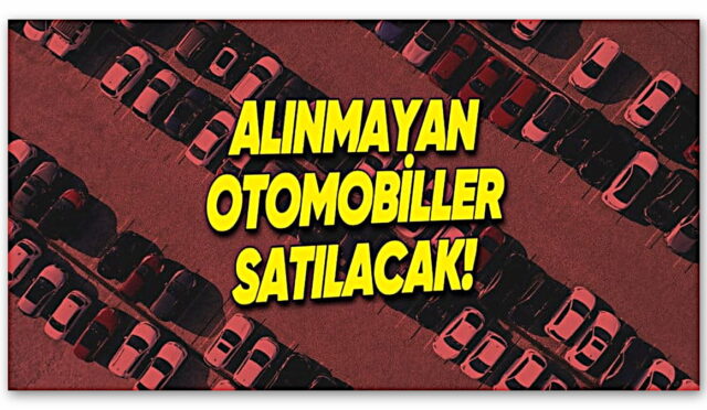 Trafikten Men Edilip Otoparkta Bekleyen Araçlarla İlgili Yeni Karar