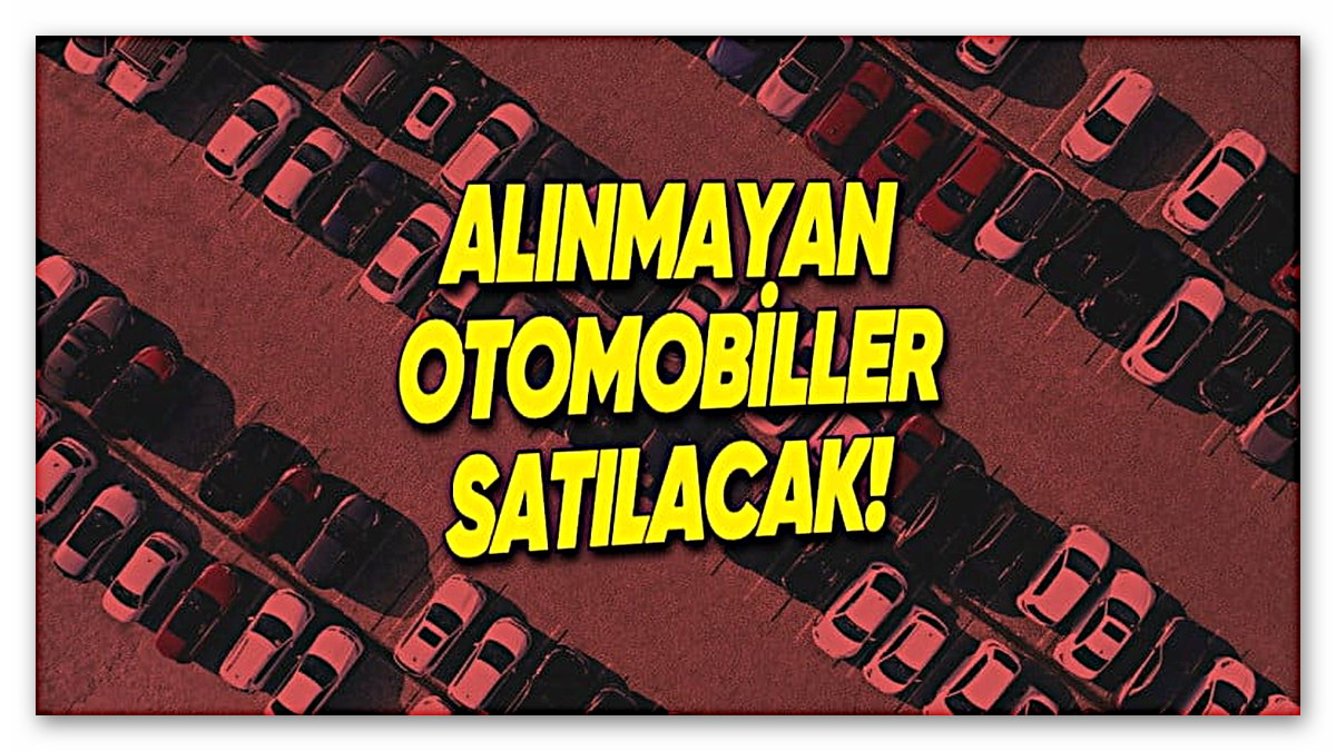 Trafikten Men Edilip Otoparkta Bekleyen Araçlarla İlgili Yeni Karar
