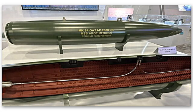 Türkiye’nin en güçlü uçak bombası tanıtıldı