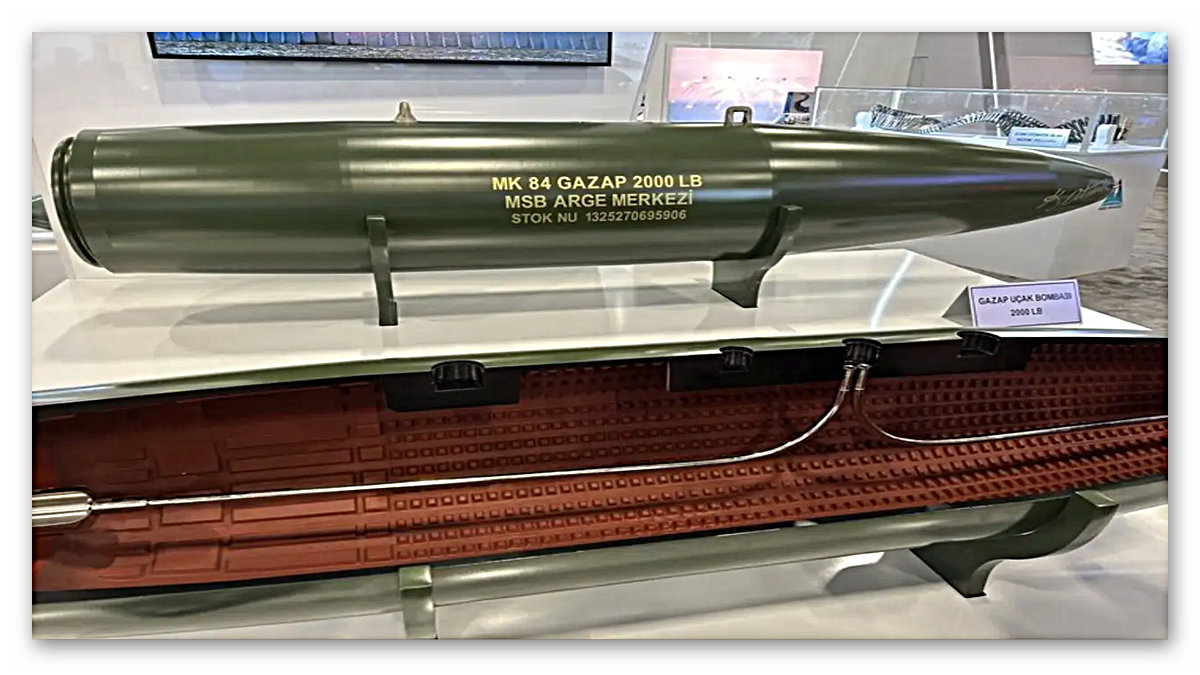 Türkiye’nin en güçlü uçak bombası tanıtıldı