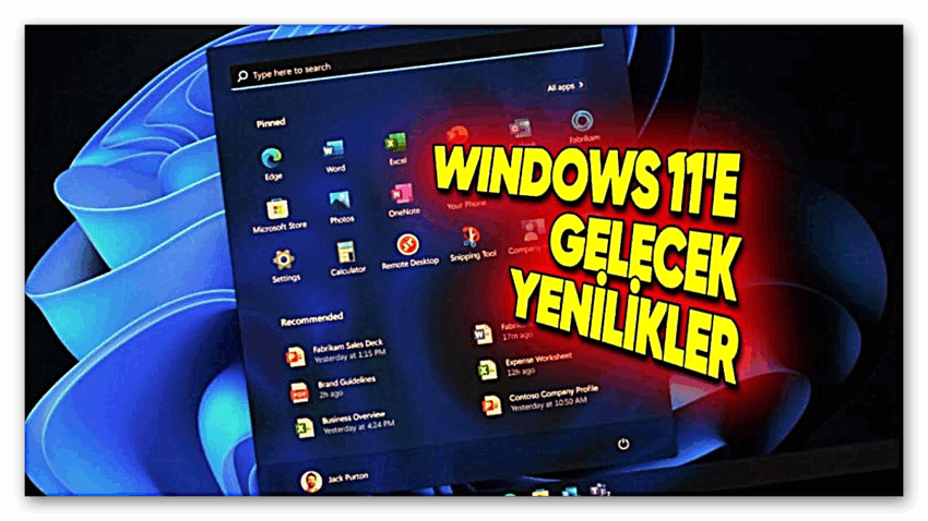 Windows 11’e Gelecek Olan Yeni Özellikler Açıklandı: Artık Ayarlarınızı Sizin Yerinize Yapay Zeka Yapacak