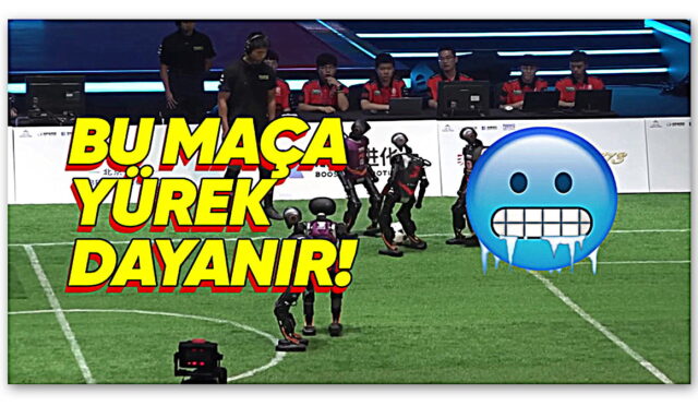 Yapay Zekâ Destekli Mini İnsansı Robotlar Futbol Maçı Yaptı (Kulüpler Dünya Kupası’ndan Daha Heyecanlı) [Video]