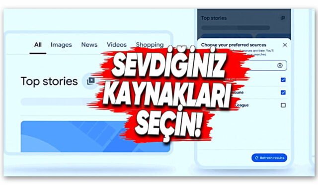 Google Arama Sonuçlarında Sadece Sevdiğiniz Web Sitelerin Haberlerini Göreceksiniz