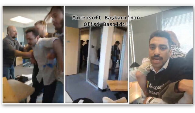 Microsoft’un İsrail ile İş Birliği Yapmasına Karşı Protestolar Büyüdü: Microsoft Başkanı’nın Ofisi Basıldı!