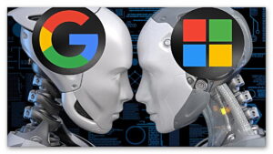 Microsoft ile Google birbirine girdi