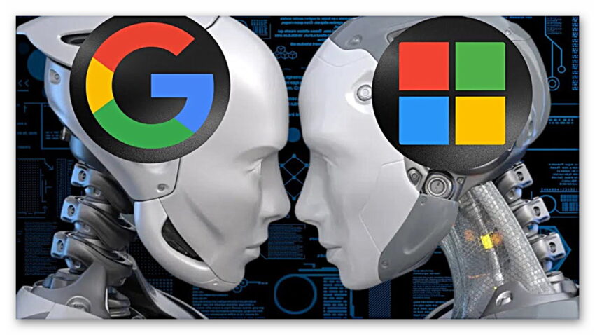 Microsoft ile Google birbirine girdi