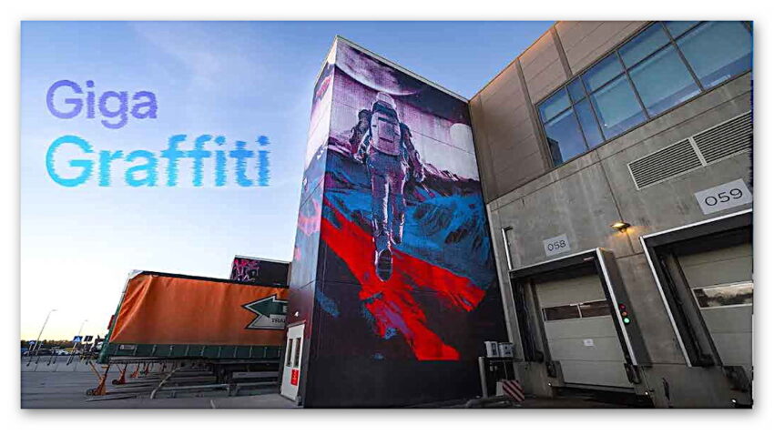 Robotlar Graffiticilerin de İşlerini Elinden Aldı: Tesla Şirket Duvarlarını Robotlara Boyattı