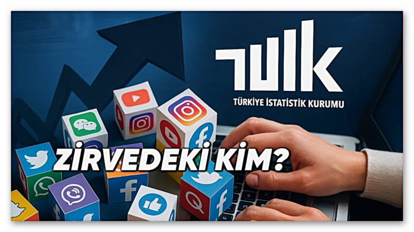 TÜİK Açıkladı: Türkiye’de İnternet Kullanım Oranı %90’ı Geçti, En Çok Kullanılan Uygulamalar Belli Oldu
