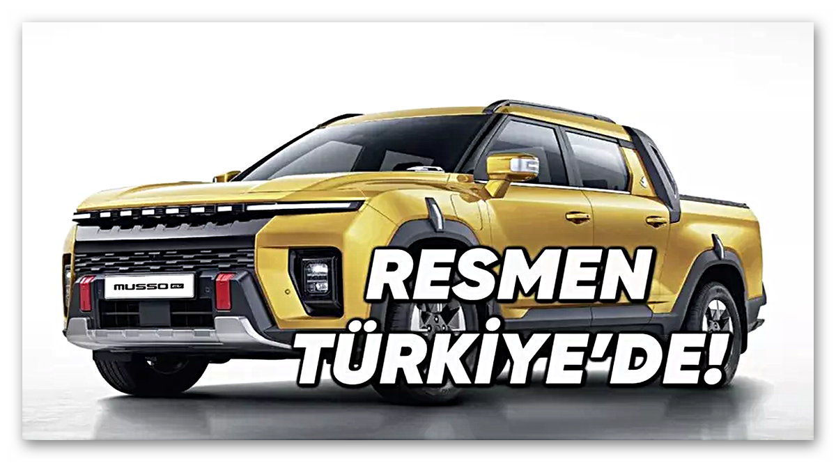 KGM’nin elektrikli pick-up modeli MUSSO EV Türkiye’de satışa çıktı. İlk etapta ise 4x2 versiyonuyla karşımıza çıkıyor.