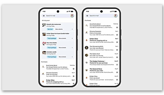 Gmail güncellendi: Satın alımlar ve promosyonlar sekmeleri yeniden tasarlandı