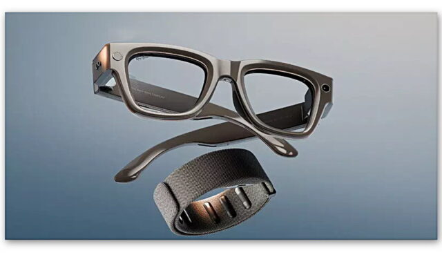 Meta, Ekranlı Akıllı Gözlüğünü Duyurdu