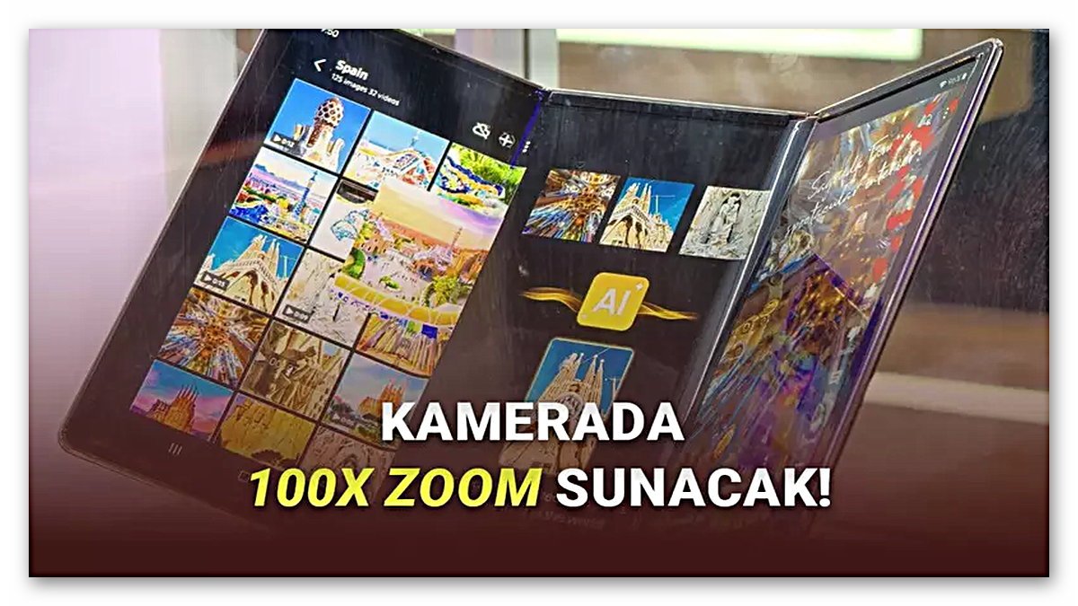 Samsung'un Üçe Katlanan Telefonu Bir İlke İmza Atabilir