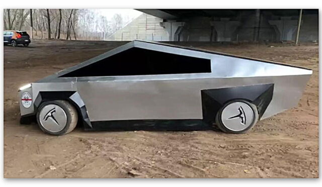 Tesla Cybertruck, Çarpışma Testine Girdi