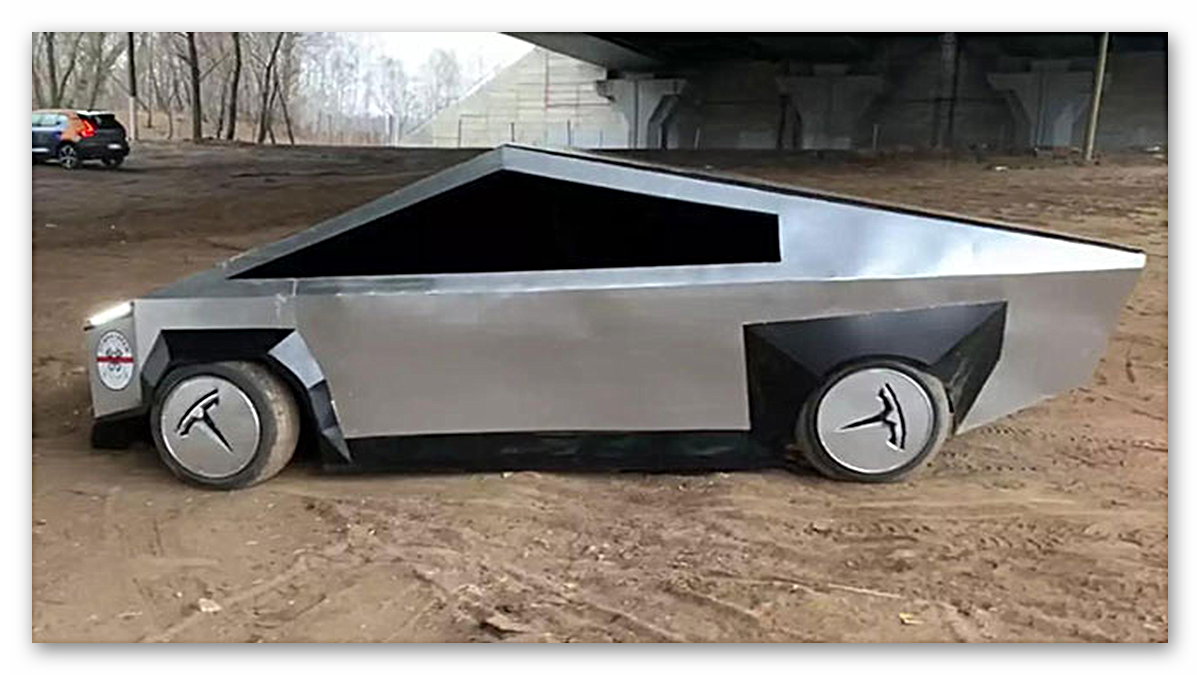 Tesla Cybertruck, Çarpışma Testine Girdi