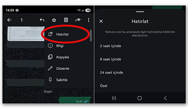 WhatsApp'ın hatırlatıcı özelliği Türkiye'de kullanıma sunuldu