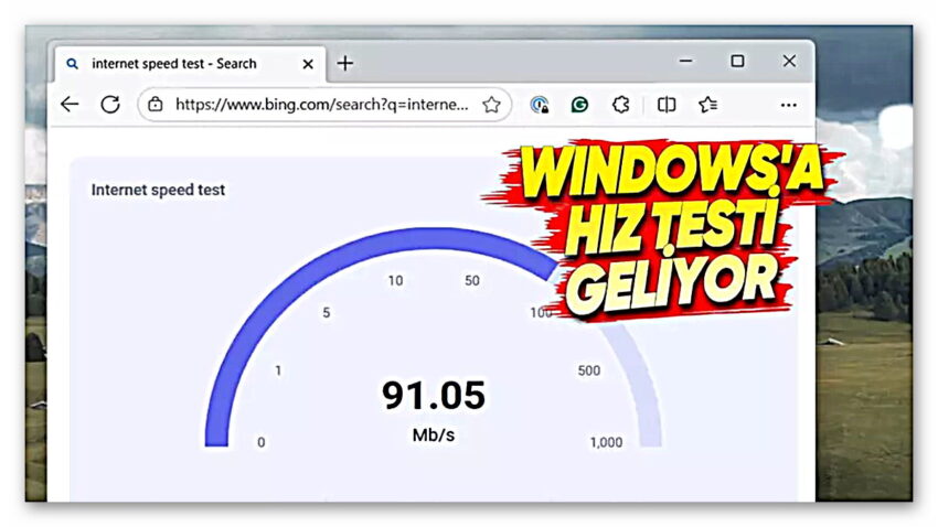 Windows 11’e İnternet Hız Testi Özelliği Geliyor!