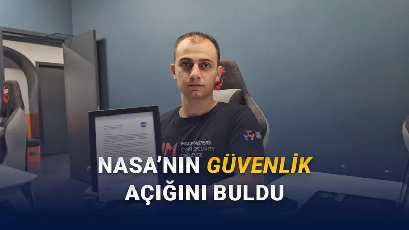 Zonguldaklı Bir Öğrenci, NASA'da Ciddi Bir Güvenlik Açığı Tespit Etti