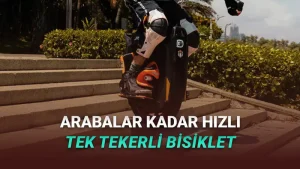 150 kmsa Hıza Ulaşabilen Tek Tekerli Bisiklet InMotion P6 Tanıtıldı