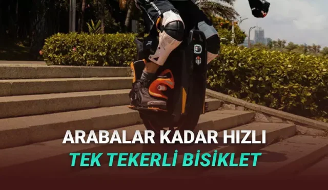 150 km/sa Hıza Ulaşabilen Tek Tekerli Bisiklet InMotion P6 Tanıtıldı
