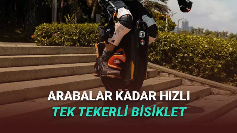 150 km/sa Hıza Ulaşabilen Tek Tekerli Bisiklet InMotion P6 Tanıtıldı