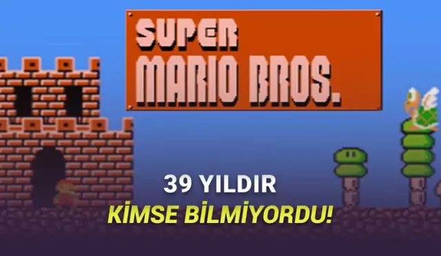39 Yıllık Super Mario Bros Oyununda Hiç Keşfedilmemiş Gizli Bölümler Bulundu [Video]