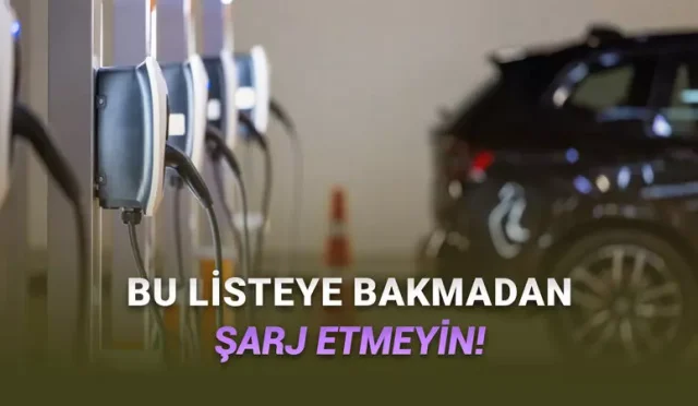 Ekim 2025 Elektrikli Otomobil Şarj İstasyonu Fiyatları