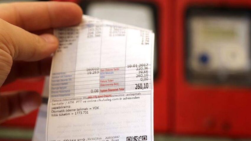 Elektrik faturası desteği için yeni düzenleme