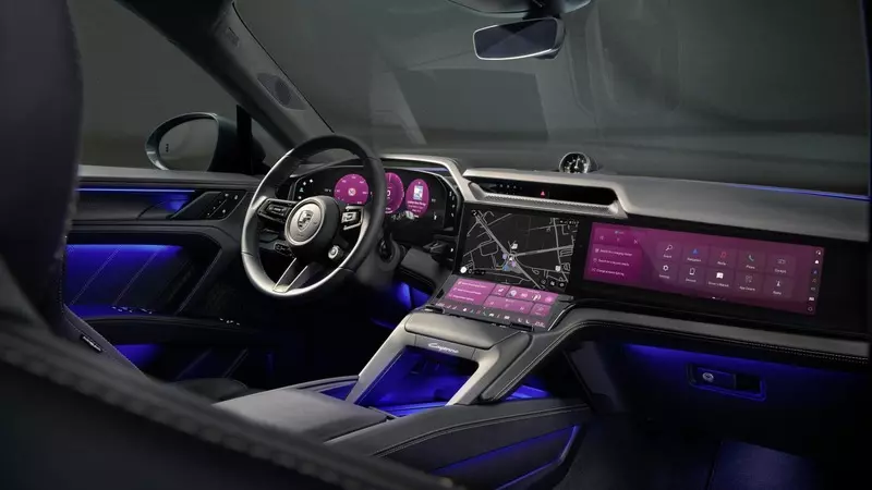Elektrikli Porsche Cayenne’in iç mekan tasarımı paylaşıldı